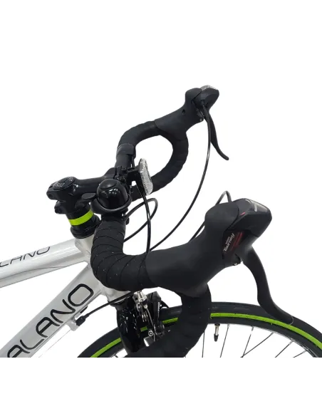 Rower Szosowy Młodzieżowy 24 Aluminiowy 14 Biegów Dzwonek Wyścigowy U Brake