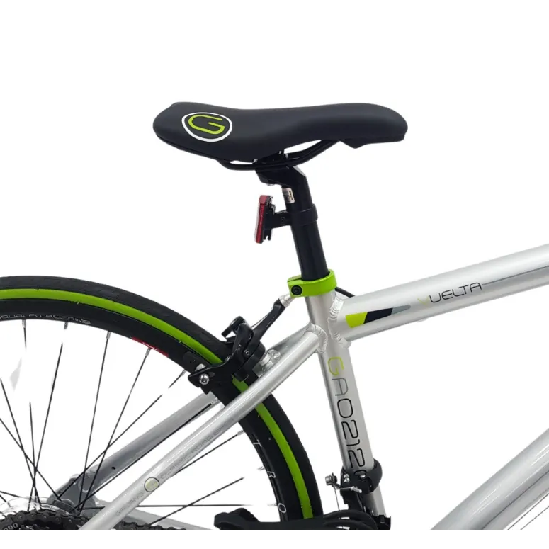 Rower Szosowy Młodzieżowy 24 Aluminiowy 14 Biegów Dzwonek Wyścigowy U Brake