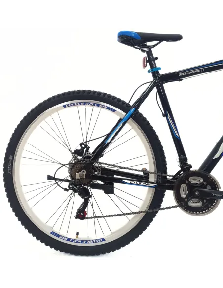 Rower Górski MTB 29 Alu Amortyzacja Tarczowe Cyngle Odblaski Dzwonek Stopka