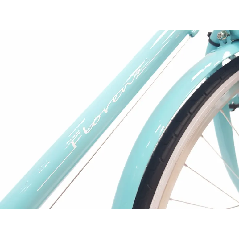 Rower Miejski Damski 28 Bagażnik Stopka Dzwonek Revo Odblask Światła Dynamo