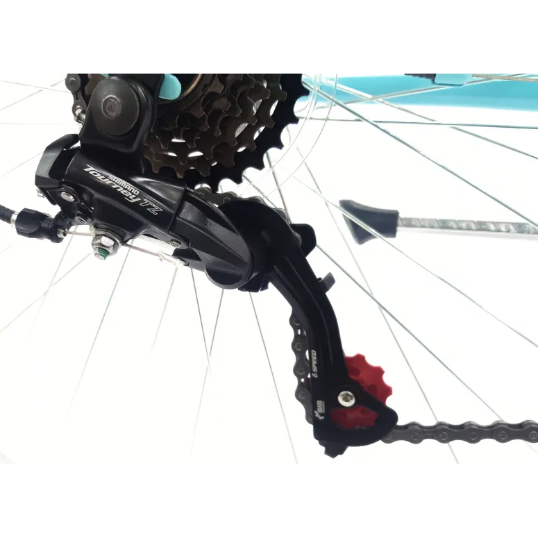 Rower Miejski Damski 28 Bagażnik Stopka Dzwonek Revo Odblask Światła Dynamo