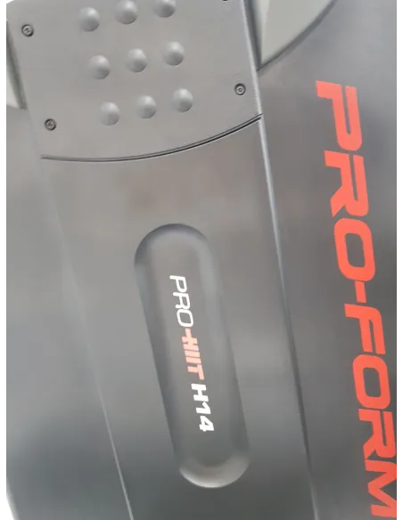 Orbitrek Bieżnia ProForm Unisex-Adult Pro HIIT H14 Ellipsentrainer Ekran HD