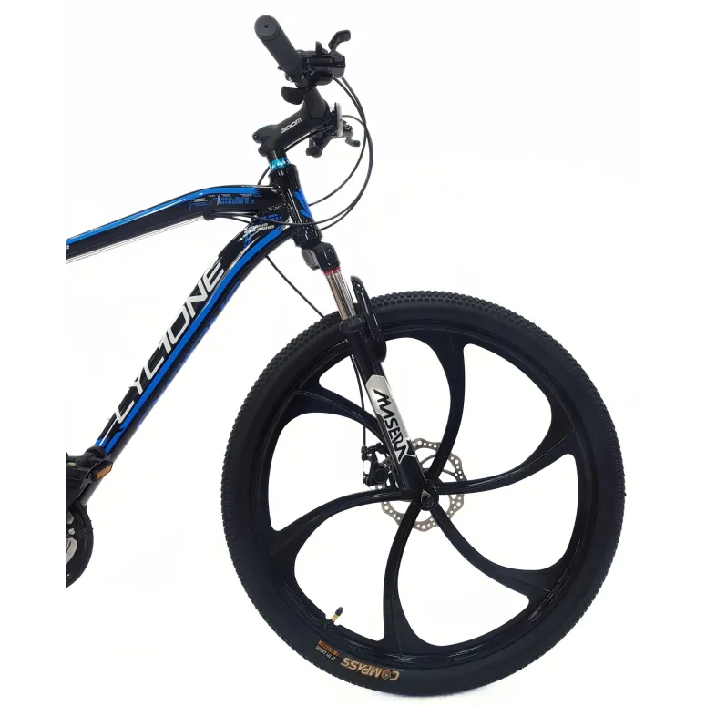 Rower Górski MTB 26 Alu Męski Damski Cyngle Odblaski Podnóżka 6 Szprych