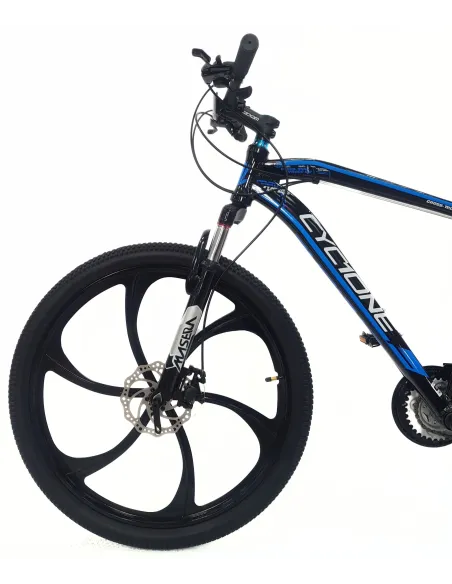 Rower Górski MTB 26 Alu Męski Damski Cyngle Odblaski Podnóżka 6 Szprych