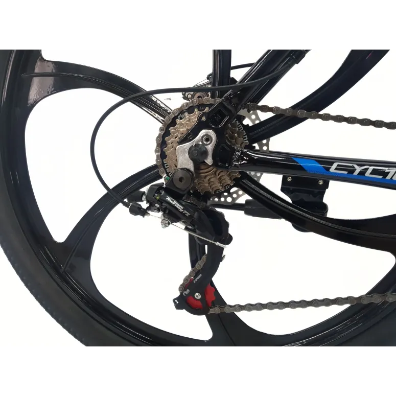 Rower Górski MTB 26 Alu Męski Damski Cyngle Odblaski Podnóżka 6 Szprych