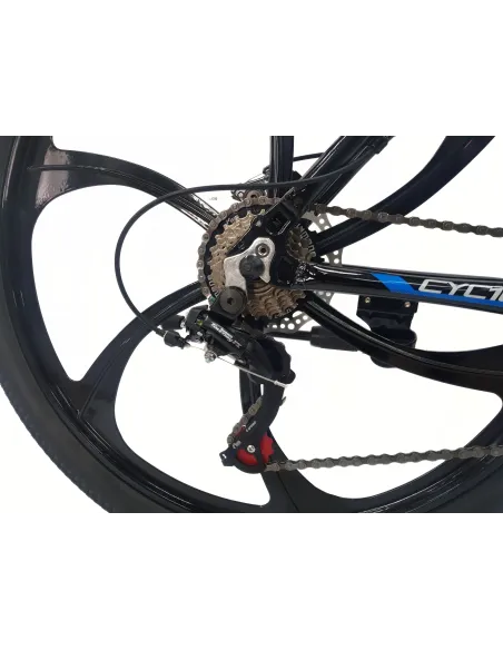 Rower Górski MTB 26 Alu Męski Damski Cyngle Odblaski Podnóżka 6 Szprych