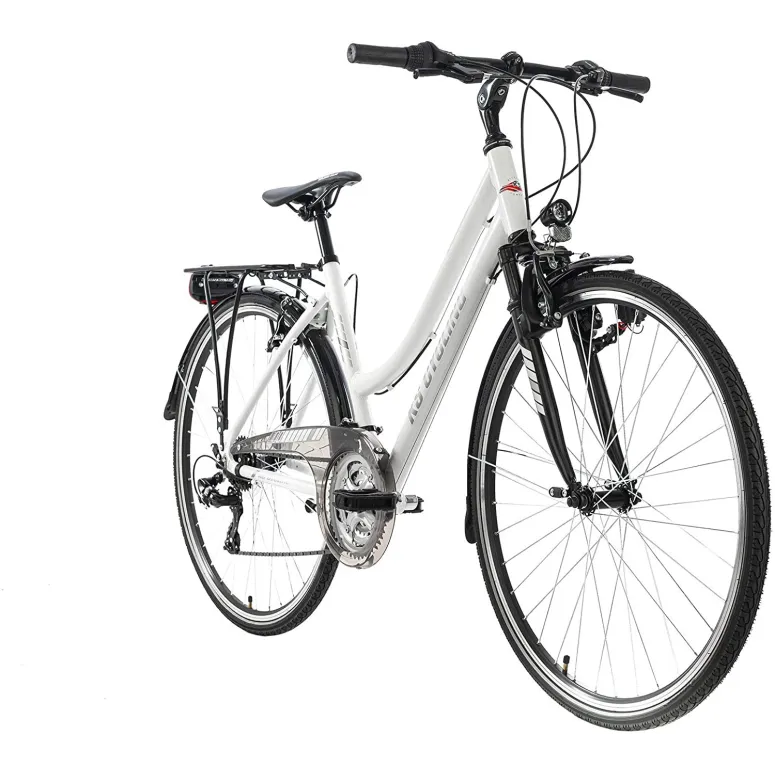 Damski Rower Trekkingowy 28 Turystyczny Shimano Bagażnik Amortyzacja ALU