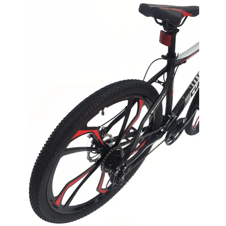 Rower Górski 27,5 MTB Alu Hardtail Damski Męski Cyngle Dzwonek Tarcze Altus