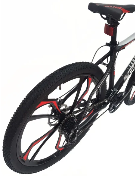 Rower Górski 27,5 MTB Alu Hardtail Damski Męski Cyngle Dzwonek Tarcze Altus