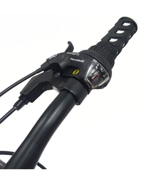 Rower Dziecięcy MTB Fatbike 20 Stal Stopka Odblaski Na Koła 7 Biegów +6lat