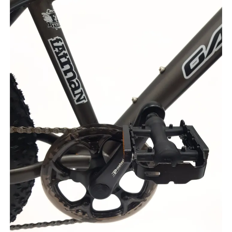 Rower Dziecięcy MTB Fatbike 20 Stal Stopka Odblaski Na Koła 7 Biegów +6lat