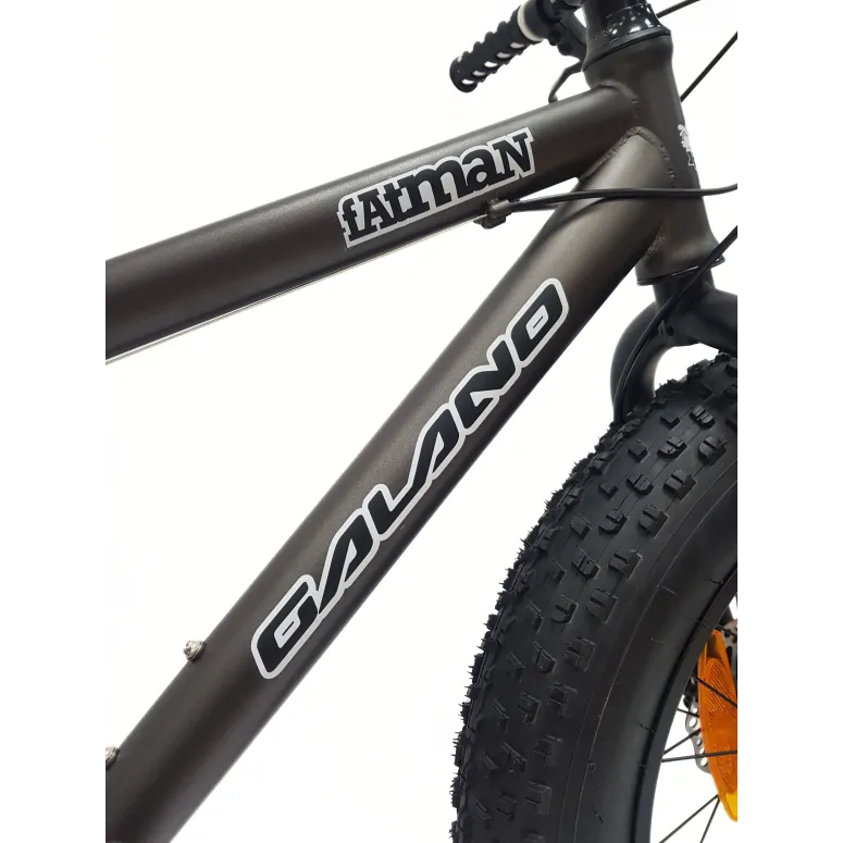 Rower Dziecięcy MTB Fatbike 20 Stal Stopka Odblaski Na Koła 7 Biegów +6lat