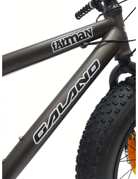 Rower Dziecięcy MTB Fatbike 20 Stal Stopka Odblaski Na Koła 7 Biegów +6lat