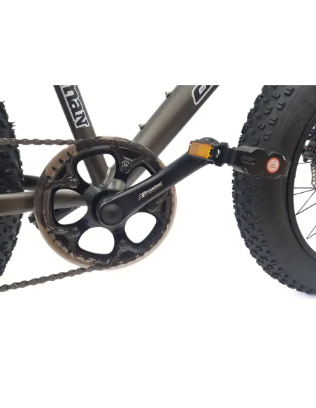 Rower Dziecięcy 20 Alu Fatbike Terenowy Górski Tarcze Stopka Szerokie Opony