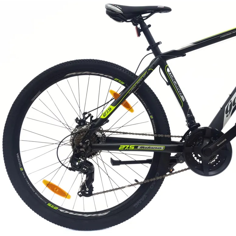 Rower Górski MTB 27,5 Alu Revo Tarczowe 21 Biegów Odblaski Dzwonek Stopka