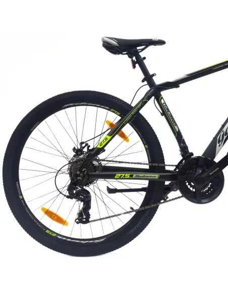 Rower Górski MTB 27,5 Alu Revo Tarczowe 21 Biegów Odblaski Dzwonek Stopka