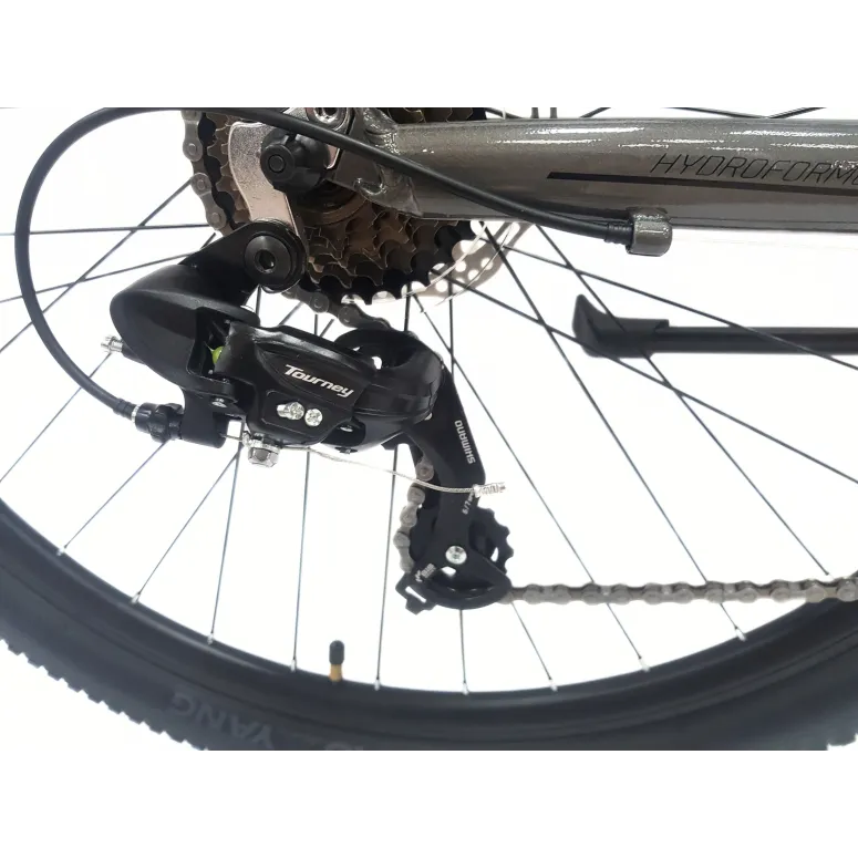 Rower Szosowy Gravel 29 Przełajowy Aluminiowy Tarcze 14 Biegów Dzwonek