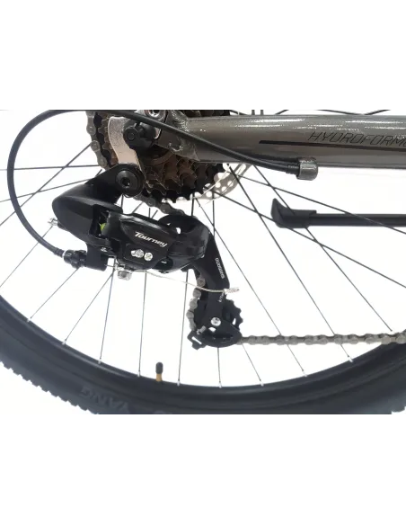 Rower Szosowy Gravel 29 Przełajowy Aluminiowy Tarcze 14 Biegów Dzwonek