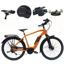 Elektryczny Rower Miejski 28 Męski Cyngle Hydraulika Wspomaganie BOSCH