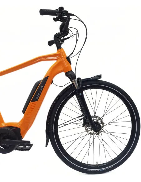 Elektryczny Rower Miejski 28 Męski Cyngle Hydraulika Wspomaganie BOSCH