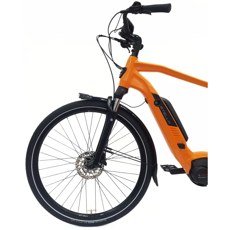 Elektryczny Rower Miejski 28 Męski Cyngle Hydraulika Wspomaganie BOSCH