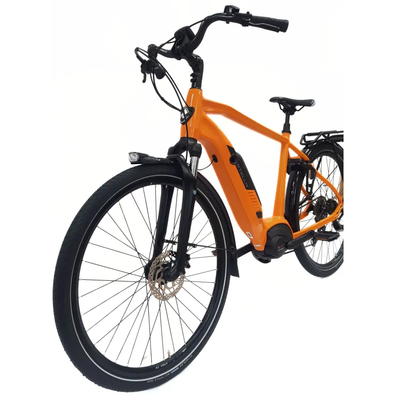 Elektryczny Rower Miejski 28 Męski Cyngle Hydraulika Wspomaganie BOSCH