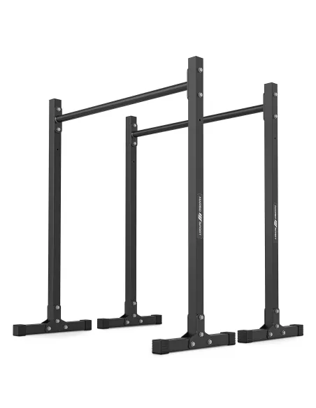 Poręcze Do Pompek Dipów Stacjonarne Marbo Sport MH-D011 Do Ćwiczeń Trening