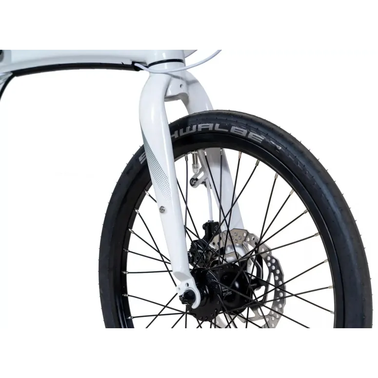 Elektryczny Rower Składany 20 Alu Sora Cyngle Tarcze Dzwonek Wspomaganie