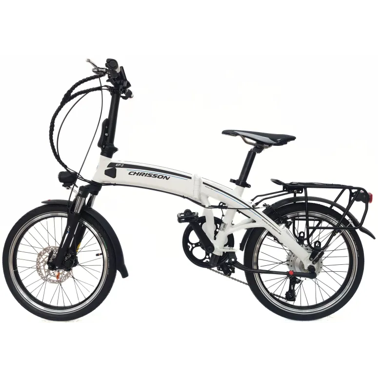 Elektryczny Rower Składany 20 Alu Sora Cyngle Wspomaganie Dzwonek Stopka