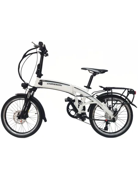 Elektryczny Rower Składany 20 Alu Sora Cyngle Wspomaganie Dzwonek Stopka