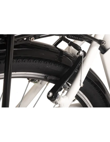 Elektryczny Rower Miejski Damski 28 Alu Revo 250W Światła Stopka Odblaski