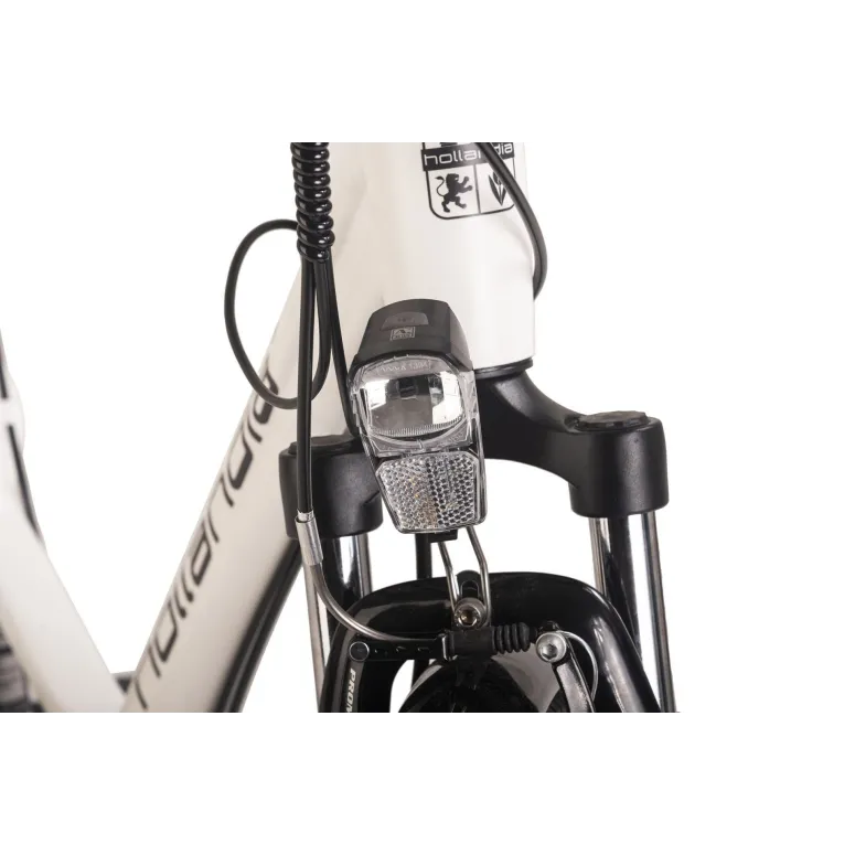 Elektryczny Rower Miejski Damski 28 Alu Revo 250W Światła Stopka Odblaski