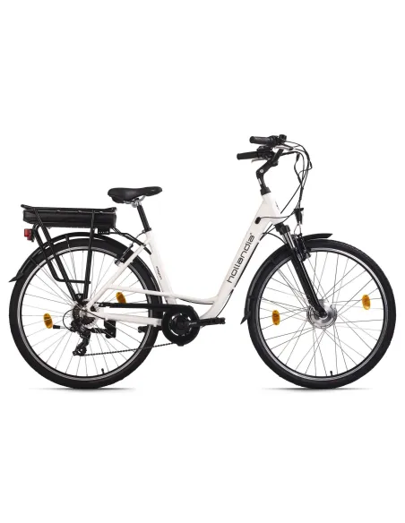 Elektryczny Rower Miejski Damski 28 Alu Revo 250W Światła Stopka Odblaski