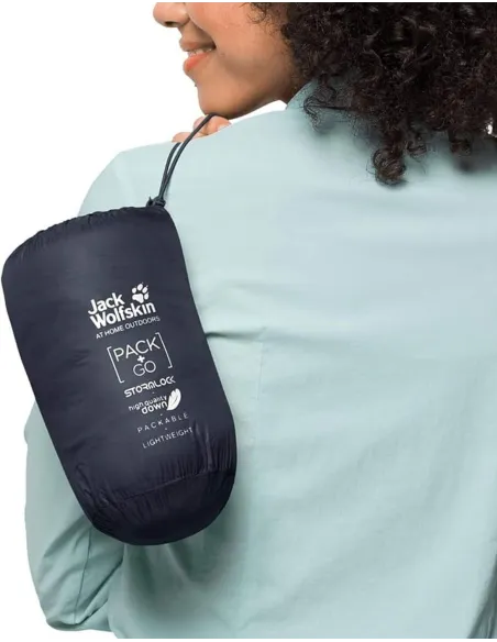 Kurtka Damska Puchowa Jack Wolfskin Jwp Down W Ocieplana XL