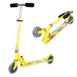 Hulajnoga Dwukołowa Dla Dzieci BOLDCUBE Roller Scooter Składana Do 100kg