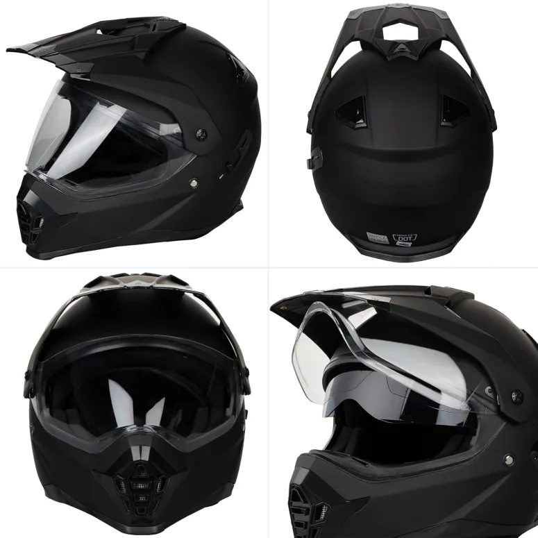 Kask Motocyklowy Favoto Integralny Unisex Przeciwsłoneczny ABS r.XL 58-61cm