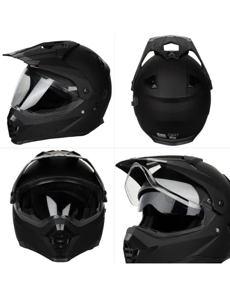 Kask Motocyklowy Favoto Integralny Unisex Przeciwsłoneczny ABS r.XL 58-61cm