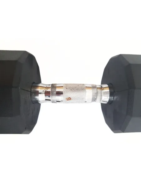 Hantle Żeliwne Zerro Powlekane Gumowane Ciężarki Do Ćwiczeń 2 x 7,5 kg