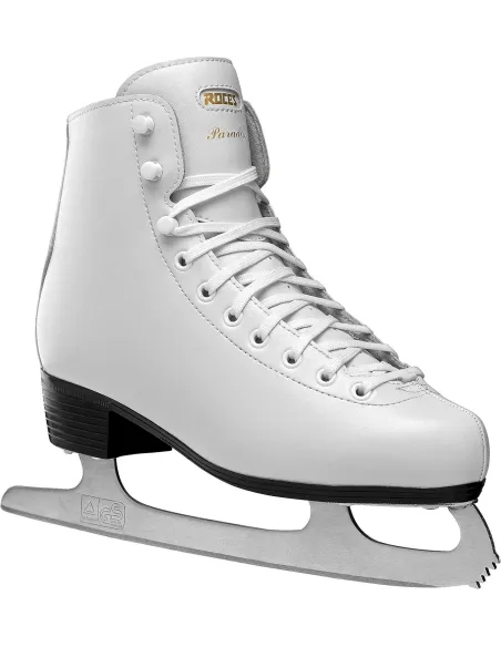 Łyżwy Damskie Figurowe Roces Paradise Lama Skórzana Cholewka Białe r. 41