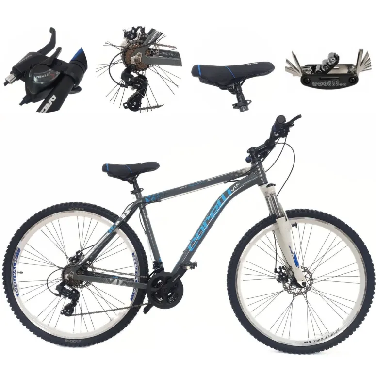 Rower Górski Damski Męski 29 ALU MTB Tarcze Hardtail Cyngle Dzwonek Góral