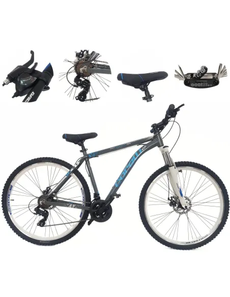 Rower Górski Damski Męski 29 ALU MTB Tarcze Hardtail Cyngle Dzwonek Góral