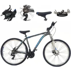 Rower Górski Damski Męski 29 ALU MTB Tarcze Hardtail Cyngle Dzwonek Góral