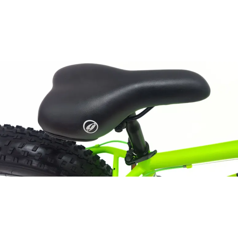 Rower Dziecięcy Fatbike MTB 20 Stal Unisex 7 Biegów Revo Tarcze Podnóżka