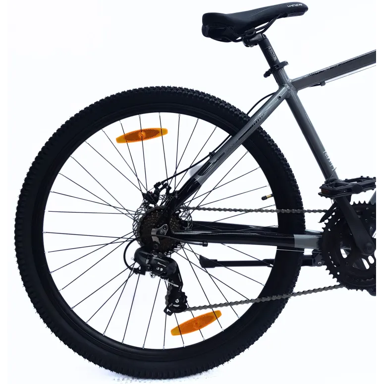 Rower Szosowy Uniwersalny 29 Przełajowy Aluminiowy Tarcze 14 Biegów Dzwonek