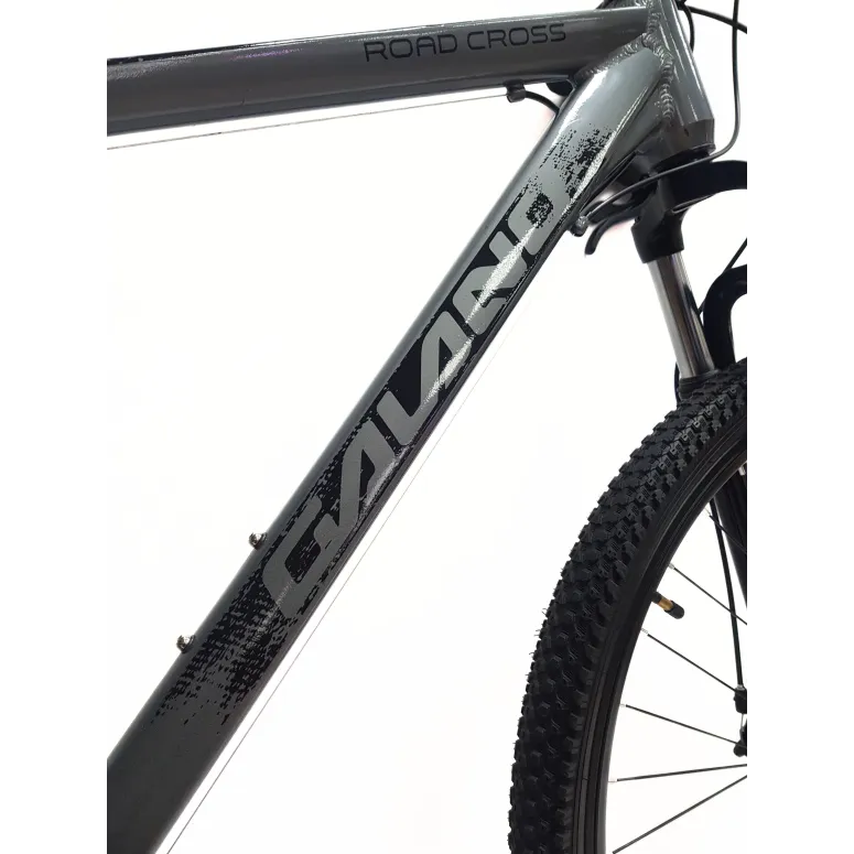 Rower Szosowy Uniwersalny 29 Przełajowy Aluminiowy Tarcze 14 Biegów Dzwonek