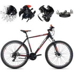 Rower Górski MTB 27,5 Aluminium Hardtail Męski Damski Cyngle Tarcze Stopka