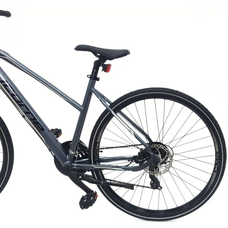 Rower Damski Trekkingowy 28 Aluminium Tarcze Cyngle Stopka Światła Dzwonek