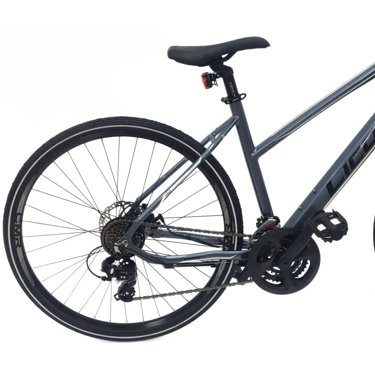 Rower Damski Trekkingowy 28 Aluminium Tarcze Cyngle Stopka Światła Dzwonek