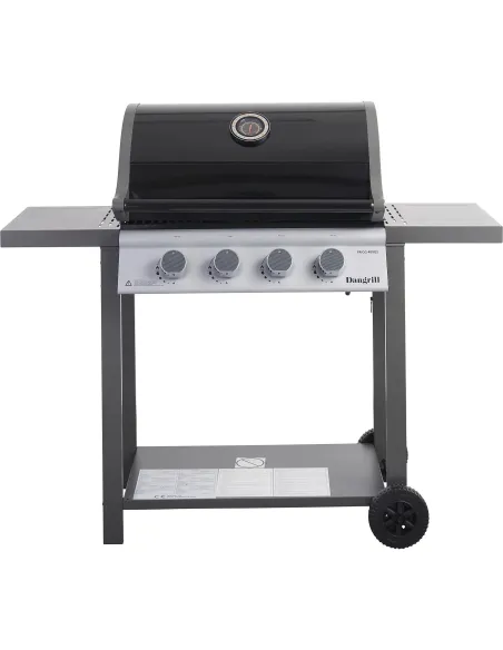 Grill Gazowy Ogrodowy Dangrill Frigg 400 OS Nierdzewny 4-Palniki 13,2 kW