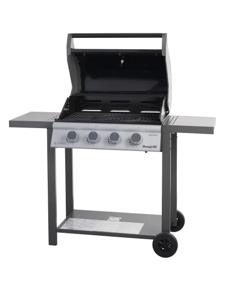 Grill Gazowy Ogrodowy Dangrill Frigg 400 OS Nierdzewny 4-Palniki 13,2 kW